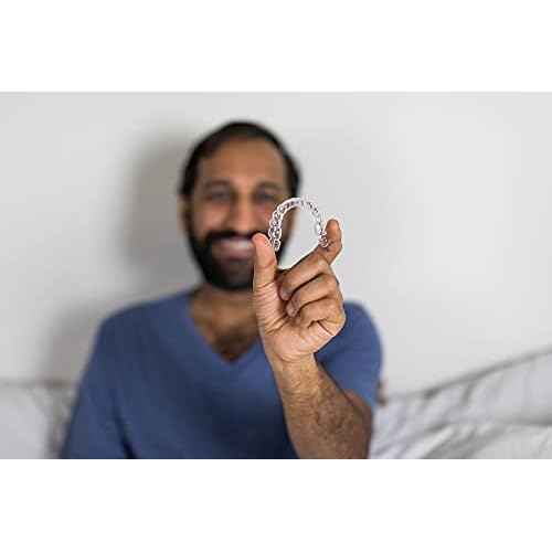 ClearClub | Custom Dental Night Guard for Bruxism, Teeth Grinding & Clenching, Relieve Soreness in Jaw Muscles | 2mm Upper Guard | 1 Guard Kit