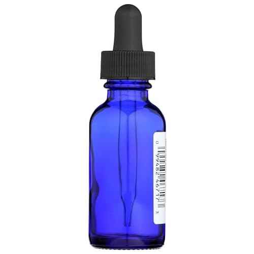 Whole Foods Market, Blue Glass Bottle with Dropper Cap, 1 Fl Oz