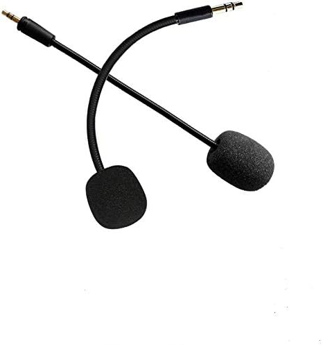 AKKE Mic Replacement 3.5mm Detachable Game Microphone Boom Compatible with PDP Afterglow AG6 Ear Force Xbox One Stealth 400 420x 450 500p 520 Recon 50x 50p 50 60p 150 Gaming Headset (2 PCS)