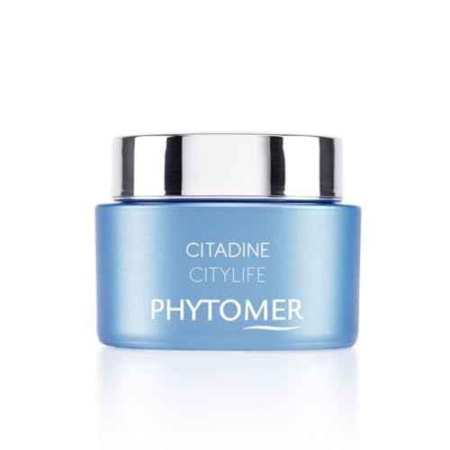 PHYTOMER Citylife Face and Eye Contour Cream | Soothing Facial Cream Protects and Repairs Dull Skin | Hydrating and Lifting for Tired Skin | 50ml