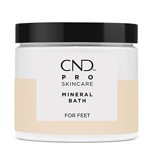 CND Pro Skincare for Feet, Mineral Bath, Exfoliating Sea Salt Scrub, Advanced Callus Remover, & Intense Hydration Treatment | Vegan, Natural Origin Formula