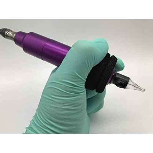 Tattoo Foam Grip Cover for Any 1 Inch Tube, 20pcs (Black)