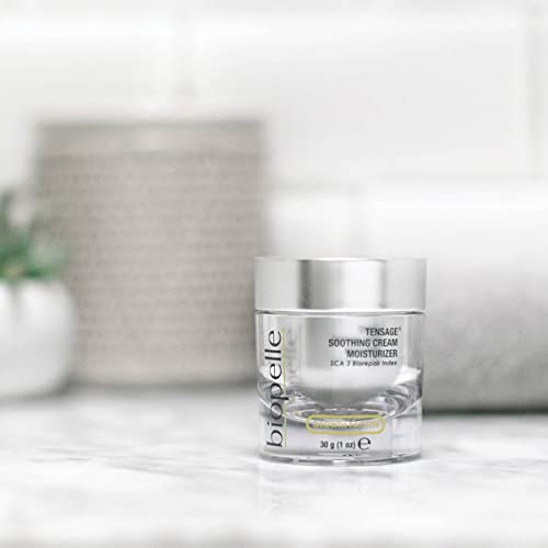 Biopelle Tensage Growth Factor Soothing Oil Free Moisturizer Face Cream with SCA 3 Biorepair Index, Snail Mucin Moisturizer for Oily Skin with Hyaluronic Acid and Antioxidants, 1 Oz