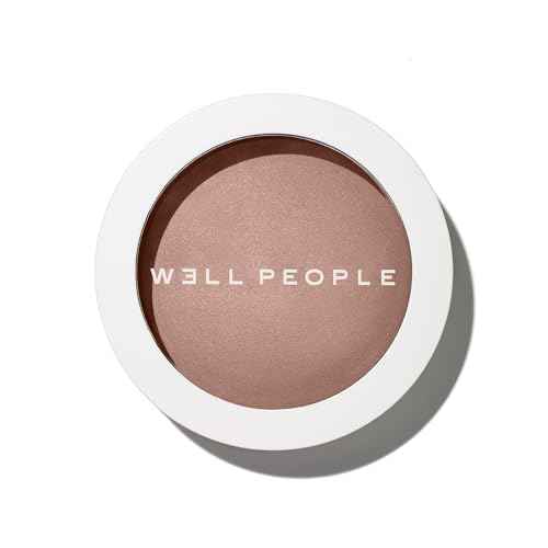 Well People Superpowder Bronzing Powder, Hydrating Baked Bronzing Powder For A Natural Glow, Semi-matte Finish, Vegan & Cruelty-free, Golden Hour