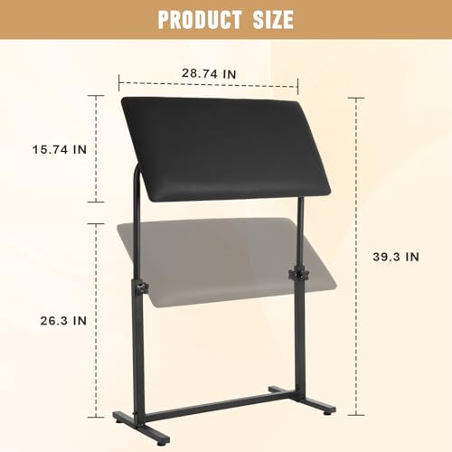 Tattoo Arm Rest£¬Large Tattoo Armrest£¬Height & Tilt Adjustable Tattoo Arm Rest Stand£¬Thickened Soft Sponge Lining£¬Suitable for Arm Rest of Professional Tattoo Artist£¬Tattoo Studios