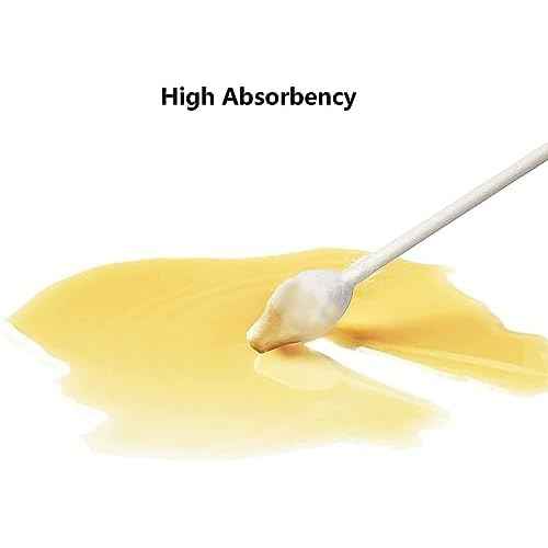 2 Packs 160pcs Safety Cotton Swabs with Large Tip, Baby Cotton Buds