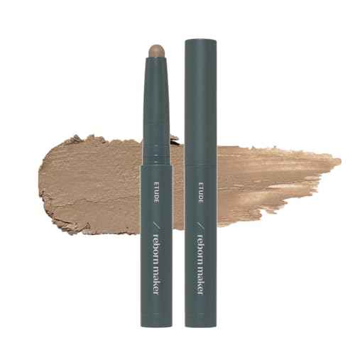 ETUDE Reborn Maker Contour Stick Bronzer - Cool Toned | Naturally Sculpting & Define | Creamy Formula for Seamless Blending | Multi-purpose Contour Stick for face | Korean Makeup, Kbeauty
