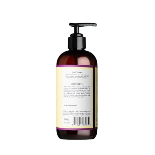 Aleavia Orchid Prebiotic Body Lotion ? Lightly Scented, All-Natural Moisturizing Body Lotion with Organic Essential Oils for Soft, Smooth Skin ? 12 Oz