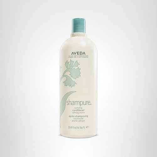 Aveda Shampure Nurturing Conditioner for Fine to Medium Hair | Lightweight Conditioner | 98% Naturally Derived* | Calming Aroma of Lavender & Ylang Ylang, 33.8 Fl Oz