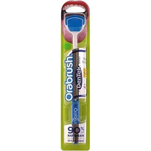 Dentek Orabrush Tongue Cleaner (Colors May Vary) Pack of 2