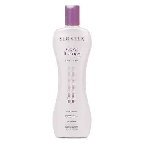 Biosilk Color Therapy Conditioner, Replenishes Moisture While Protecting Color, Enhances Vibrancy & Shine, Sulfate, Paraben & Cruelty-Free, 12 Oz