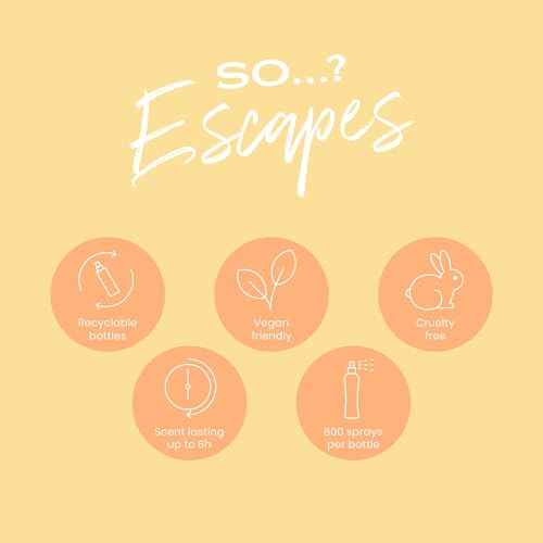 So...? Paris Romance Body Mist for Women - 6.9 oz Body Mist - Pack of 3