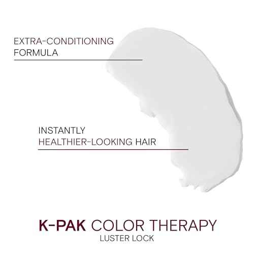 Joico K-PAK Color Therapy Luster Lock Instant Shine & Repair Treatment | For Color-Treated Hair | Boost Color Vibrancy | Repair Breakage | With Keratin & Argan Oil