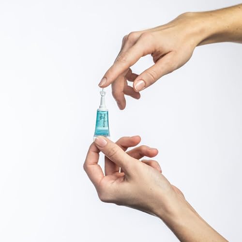 Moisture Plus Ampoules (7 x 0.07 fl oz) – Intense Hydration for Dry & Dehydrated Skin – With Hyaluronic Acid & Paracress Extract – Smooths Fine Lines – Firms & Refreshes – Dr. Schrammek