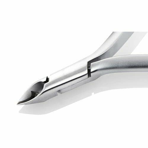 5 PCS Nghia Professional Stainless Steel Cuticle Nipper C-09 (D-09) Jaw 16 OsimihomeCuticle Cutter Trimmer Manicure Tools with 1 Spring– Perfect Nail Care Tool at Home/Spa/Saloon Gray