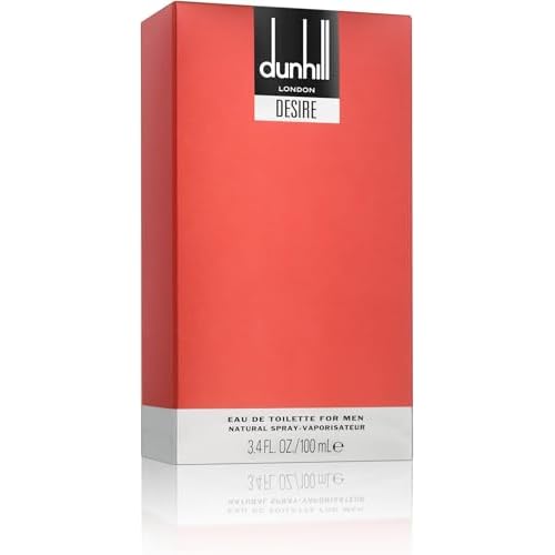 Dunhill Desire Red Eau de Toilette Cologne Spray For Men, 3.4 Fl. Oz