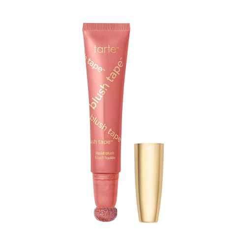 tarte blush tape liquid blush ? Buildable Cream Blush Makeup, Lightweight Formula, Blurs appearance for Radiant Cheek Glow, Vegan & Cruelty Free