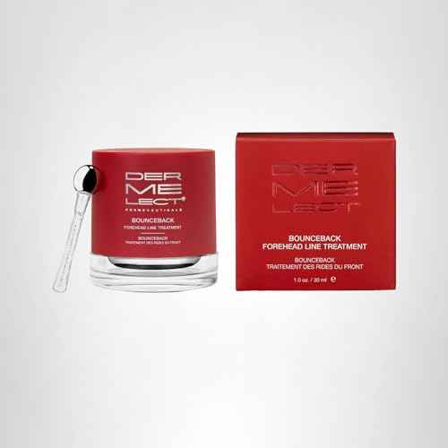Dermelect Bounceback Forehead Line Treatment- With Anti-Aging Peptides to Smooth, Blur and Target Fine Lines & Wrinkles, 11 Lines, Frown Lines, Expression Lines, Facial Creases 1 oz