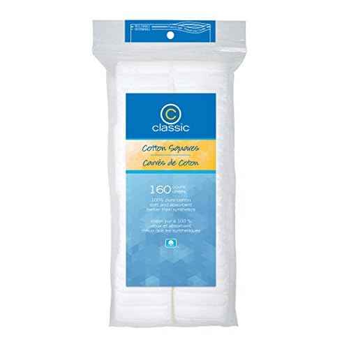 Classic Cotton Squares, 160 Count