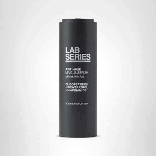 Lab Series Men's Max LS Serum - Anti Aging Skin Care for Men - Visibly Reduces Fine Lines & Wrinkles, 0.91 Ounce