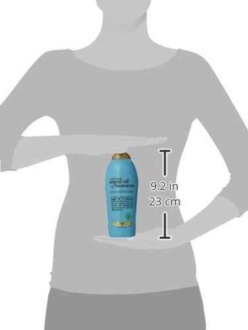 OGX Renewing + Argan Oil of Morocco Hydrating Hair Conditioner, Cold-Pressed Argan Oil to Help Moisturize, Soften & Strengthen Hair, Paraben-Free with Sulfate-Free Surfactants, 25.4 Fl Oz (Pack of 4)