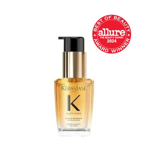 Kerastase Elixir Ultime Refillable Hair Oil - Hydrates & Smoothes Frizz, Adds Shine, With Wild Camellia, Nourishes & Strengthens Hair, For All Hair Types