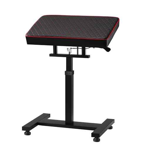 POARMEEY Large Tattoo Armrest Stand with Hydraulically Adjustable Height for Professional Tattoo Artists