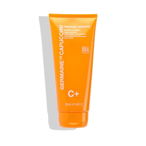 Germaine de Capuccini - Timexpert Radiance C+ | Antiox Body Cream - Hydrating Body Cream with Pure Vitamin C - Illuminating, and nourishing body cream - 6.8 Fl oz