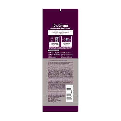 Dr. Groot Hair Thickening Conditioner For Hair loss, Thinning Hair, Korean Hair Care, Biotin Scalp Treatment, Clinically Tested, Thicker Hair, Reduces Oil
