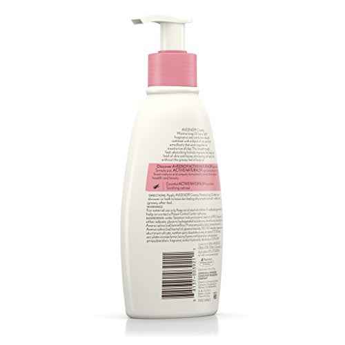 Aveeno Creamy Oil Daily Body Moisturizer, Non-Greasy & Lightly Scented Body Moisturizer with Oat & Almond Oil Nourishes Dry Skin with 24 Hours of Moisture, Non-Comedogenic, 12 fl. oz