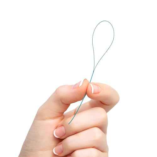 GUM EEZ-Thru Floss Threaders, Dental Flossers for Braces, Bridges, & Implants,25 Count(Pack of 6)