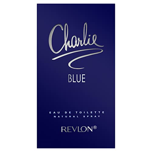 REVLON Charlie Blue by for Women, Eau De Toilette Spray, 3.4 Ounce