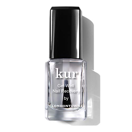 LONDONTOWN Get Well Nail Recovery - Strengthening Nail Care Repair Treatment for Weak Damaged Nails | Clear Nail Polish Solution for Healthy Nail Growth, .40fl oz