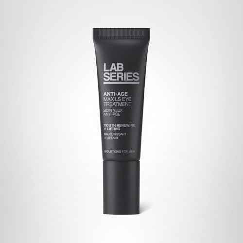 Lab Series Men's Max LS Anti-Age Eye Treatment - Under Eye Cream - Moisturizes & Strengthens Skin - Skin Care for Men, 0.5 Fl Oz