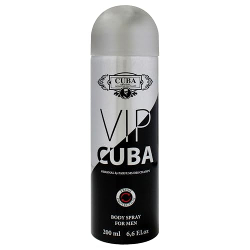 VIP by Cuba for Men - 6.6 oz Body Spray