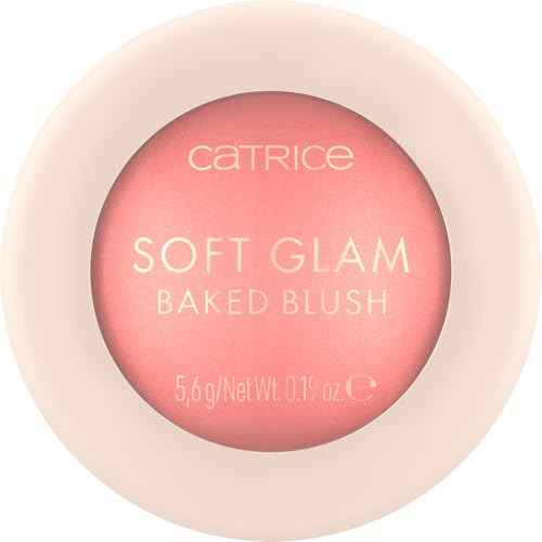 Catrice Soft Glam Baked Blush | Luminous, Lightweight Powder for Buildable Color | Vegan & Cruelty Free (010 | On Cloud Pink)