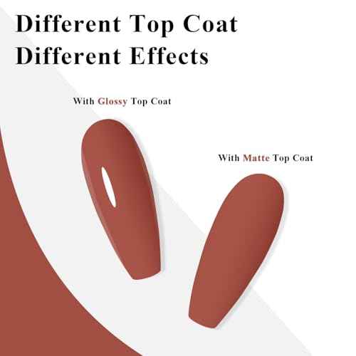 Imtiti 10ML Chocolate Moose Nail Gel Polish Soak Off LED UV Brown Gel Polish DIY at Home Salon Art Gift for Women Girls 1PCS