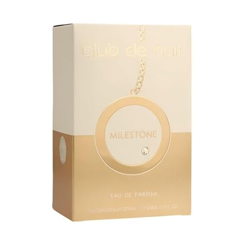 Armaf Club De Nuit Milestone for Unisex Eau de Parfum Spray, 3.6 Ounce
