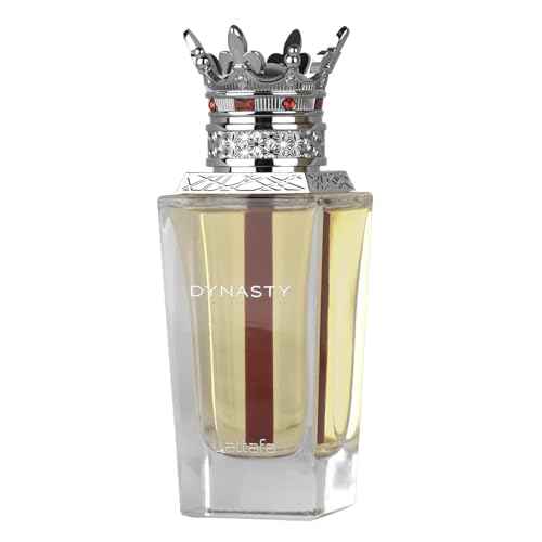 Lattafa Dynasty ? Fresh, Spicy, Woody, Aromatic ? Eau de Parfum Spray Long-Lasting Fragrance for Unisex, 3.4 Ounce / 100 ml