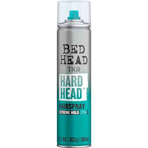 TIGI Bed Head Hard Head Hair Spray ? Extra Strong Hold for All Day Style and All Hair Types, 11.7 oz