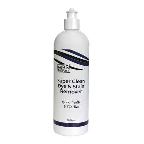 Super Clean Dye & Stain Remover ? Gentle 16 oz Formula for Hair Color Stains on Skin & Hair | pH Balanced & Sensitive Skin Safe