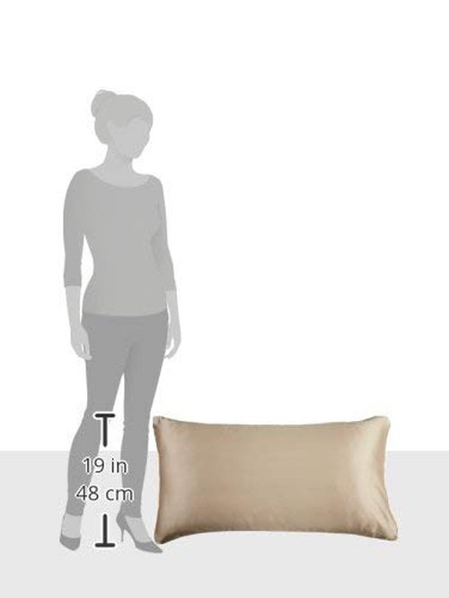 iluminage Skin Rejuvenating Standard Size Pillowcase for Fine Lines/Wrinkles Reduction & Hair Smoothing with Anti-Aging Copper Technology