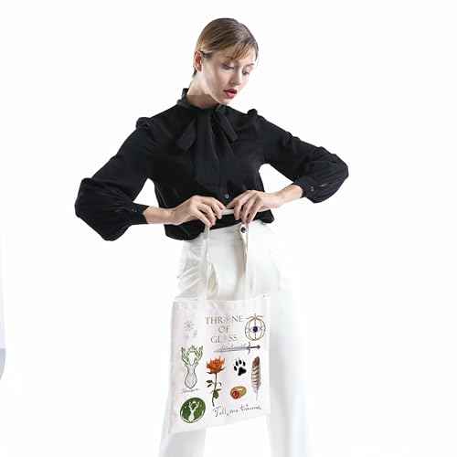 MNIGIU Book Merchandise Book Tote Fan Gift for Bookish Gifts