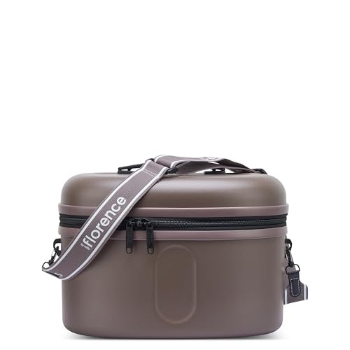florence by mills Glow Getter Beauty Case, Chestnut