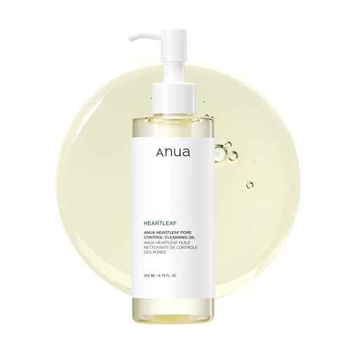 Anua Heartleaf Pore Control Cleansing Oil, Oil Cleanser for Face, Makeup Blackhead Remover, Korean Skin Care 6.76 fl oz(200ml) (original)