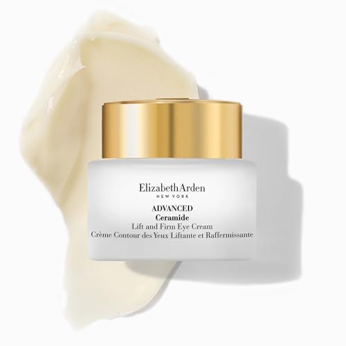 Elizabeth Arden Advanced Ceramide Lift and Firm Eye Cream, Moisturizing Formula for Reducing Undereye Wrinkles, Puffiness and Crow's Feet, 0.5 Oz