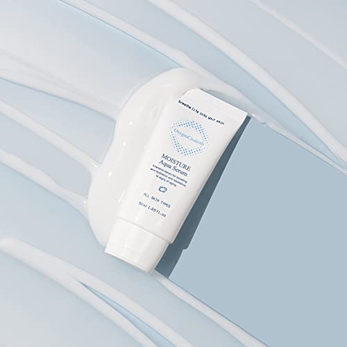 OxygenCeuticals Moisture Aqua Serum ? Deep Hydrating & Moisturizing Serum with Hyaluronic Acid & Jojoba Oil, Non-Irritating Formula suitable for Dry, Oily & Acne-Prone Skin. 1.69 fl.oz (50ml)