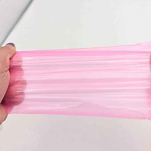 300PCS Tattoo Wash Bottle Bags,Disposable Squeeze Bottle Bags,Tattoo Supplies Accessories,Tattoo Bottle Bags for Tattoo Bottles Tattoo Supplies Tattoo Kits (Pink)
