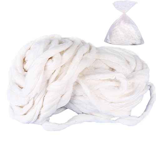 300g Pure Cotton Premium Beauty Coil - Organic Cotton Balls, Salon Roll - Super Soft, 100 Ft / 30 M for Professional Manicures and Everyday Household Use