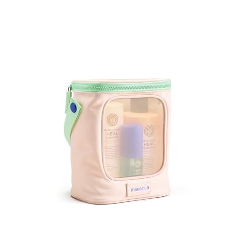 Maria Nila, Head & Hair Heal Beauty Bag, Shampoo/Conditioner/Argan Oil, Soothing Aloe Vera for dry & itchy scalps, 100% Vegan & Sulfate/Paraben free